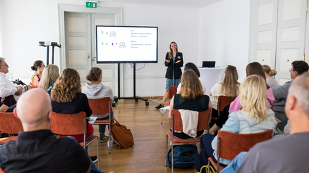 Tagungsteilnehmer beim Workshop