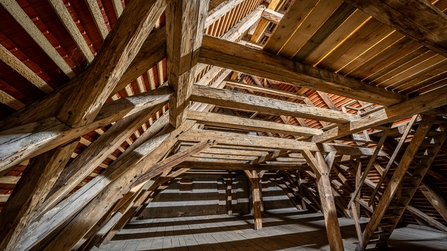 Historischer Dachstuhl des Kolpinghauses