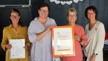 Förderpreis Übergabe an die Lessingschule